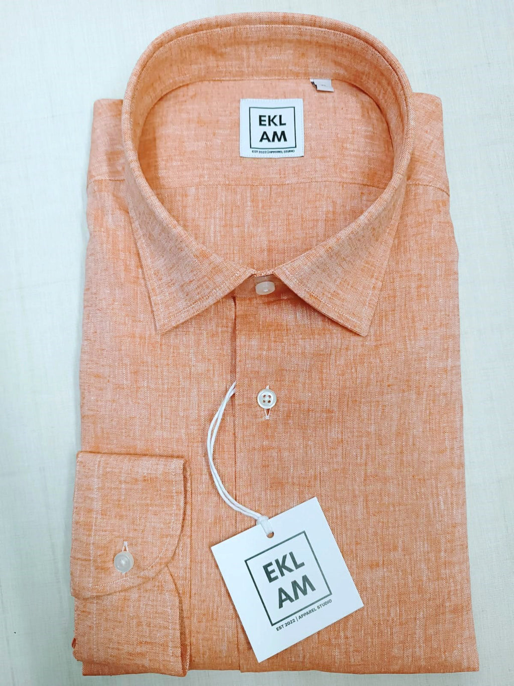 Camicia uomo M/L 100% Lino art.B005 Anchor