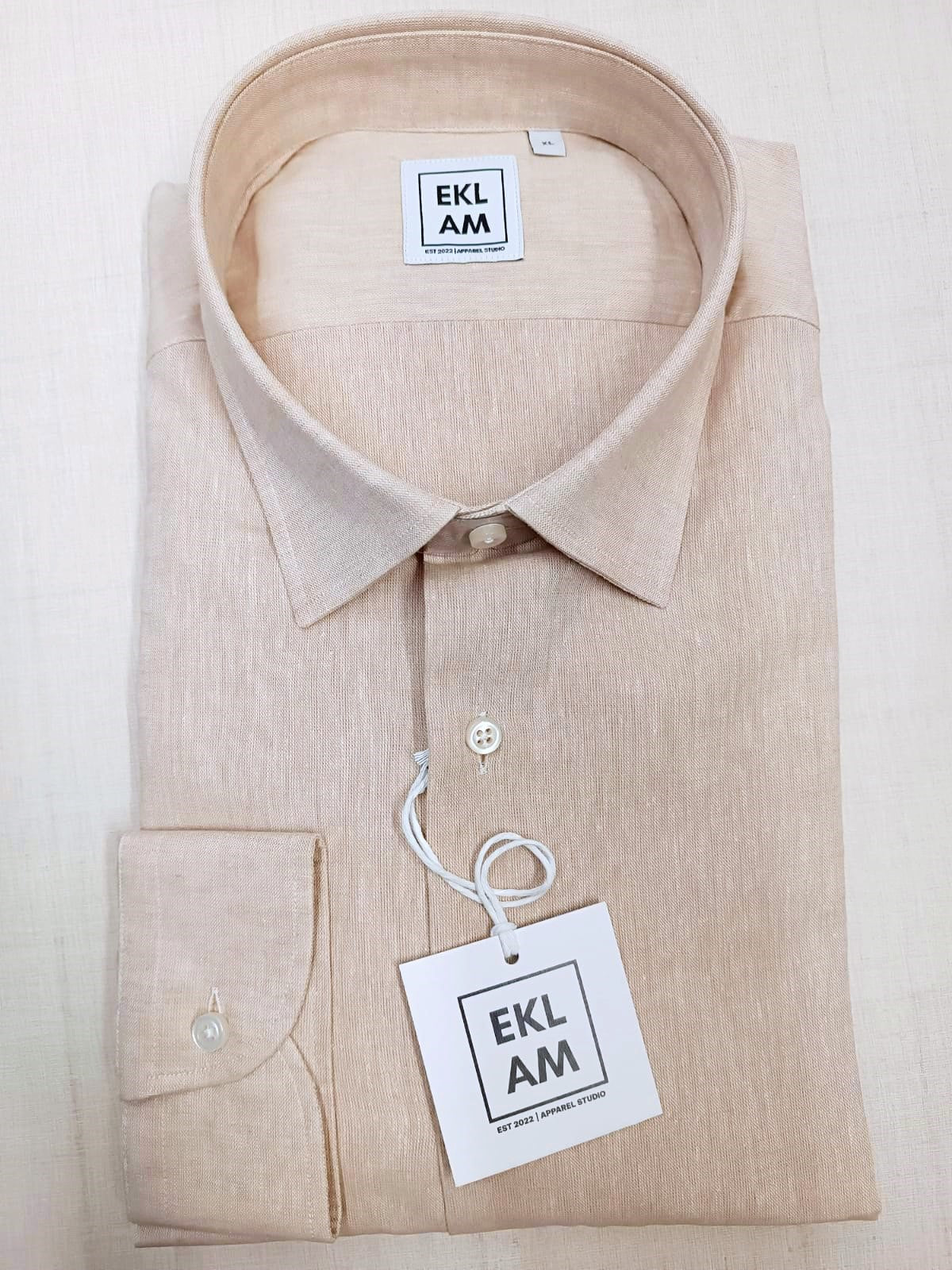 Camicia uomo M/L 100% Lino art.B005 Anchor