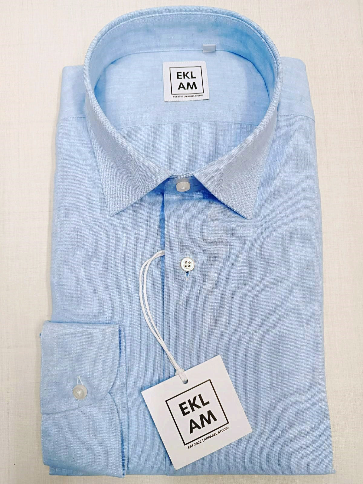 Camicia uomo M/L 100% Lino art.B005 Anchor