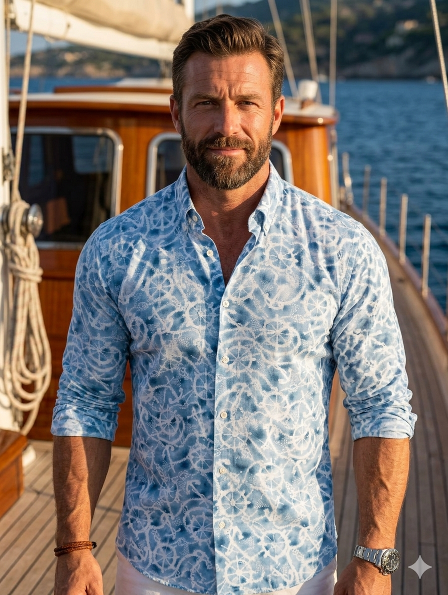 Camicia uomo M/L art. SEA 1020